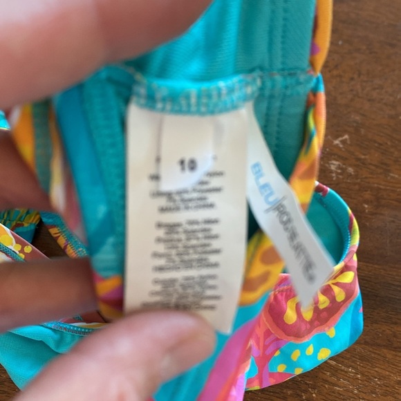 Bleu Rod Beattie bikini set women’s 10 new never worn flowers tropical - Picture 9 of 9